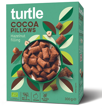 Turtle,Cocoa Pillows with Hazelnut Cream,300g